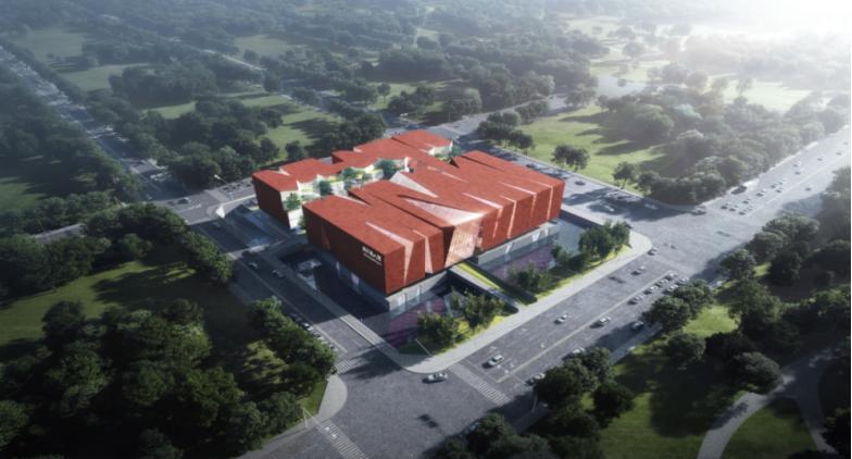 四川名人馆建筑东南侧鸟瞰图.jpg